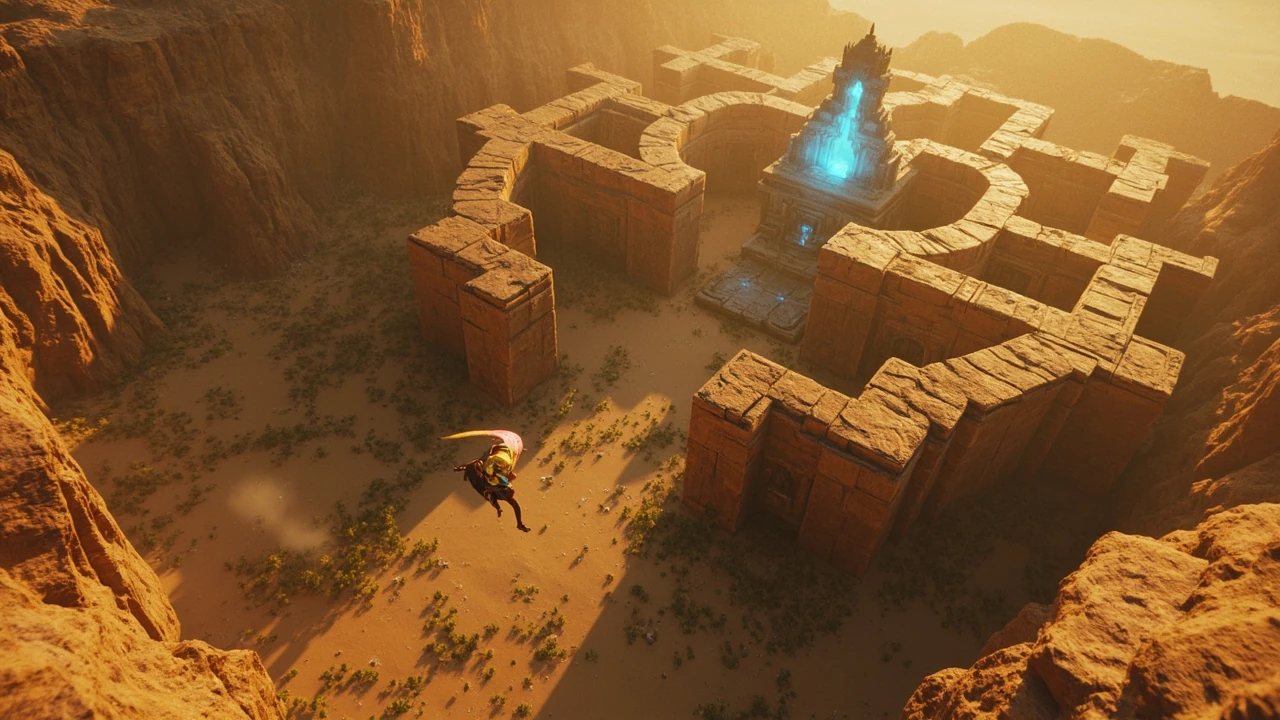 South Lomei labyrinth: designing Zelda’s massive open-world labyrinths